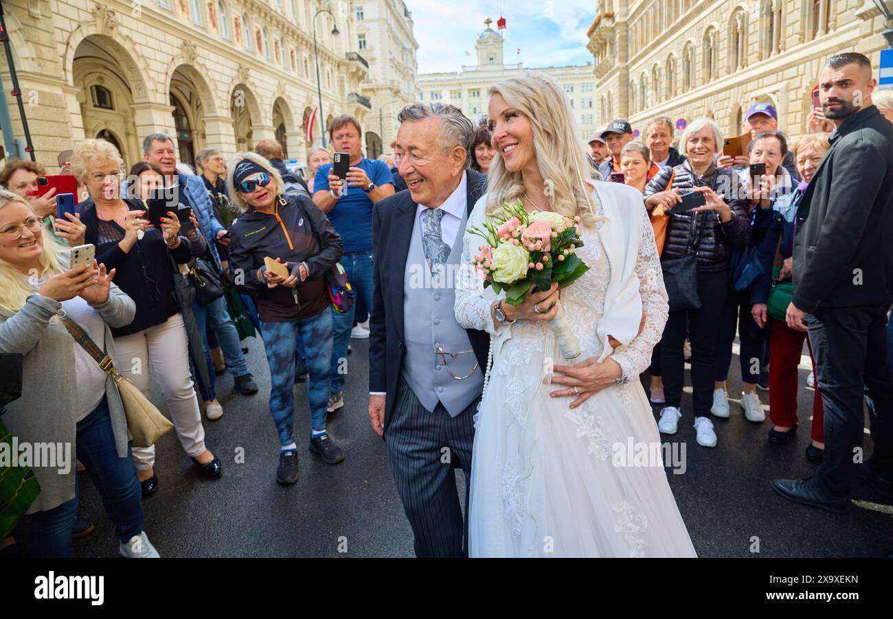 Vienna, Austria. 01st June, 2024. Richard Lugner marries for the 6th ...
