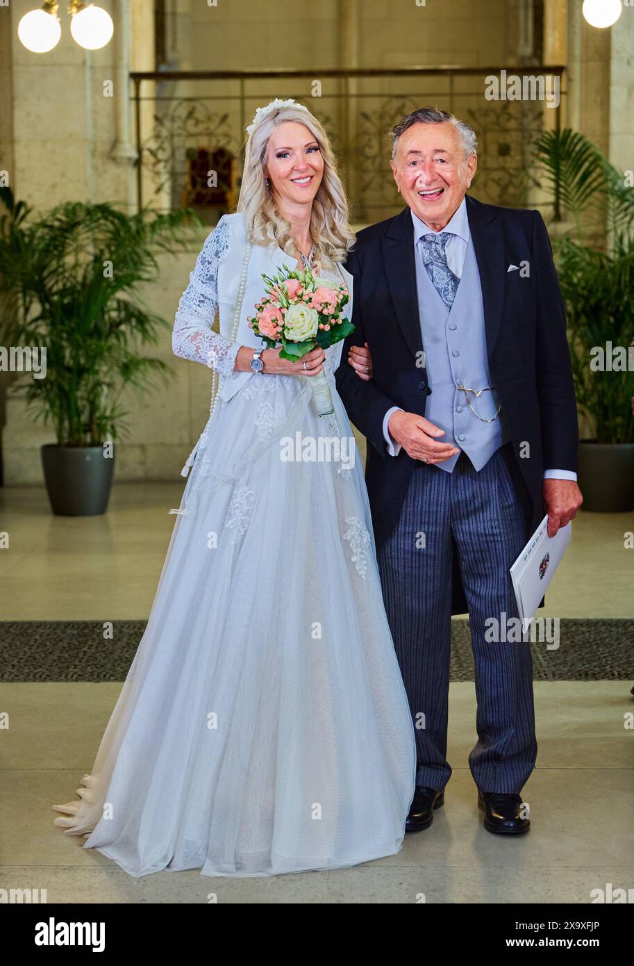 Vienna, Austria. 01st June, 2024. Richard Lugner marries for the 6th ...