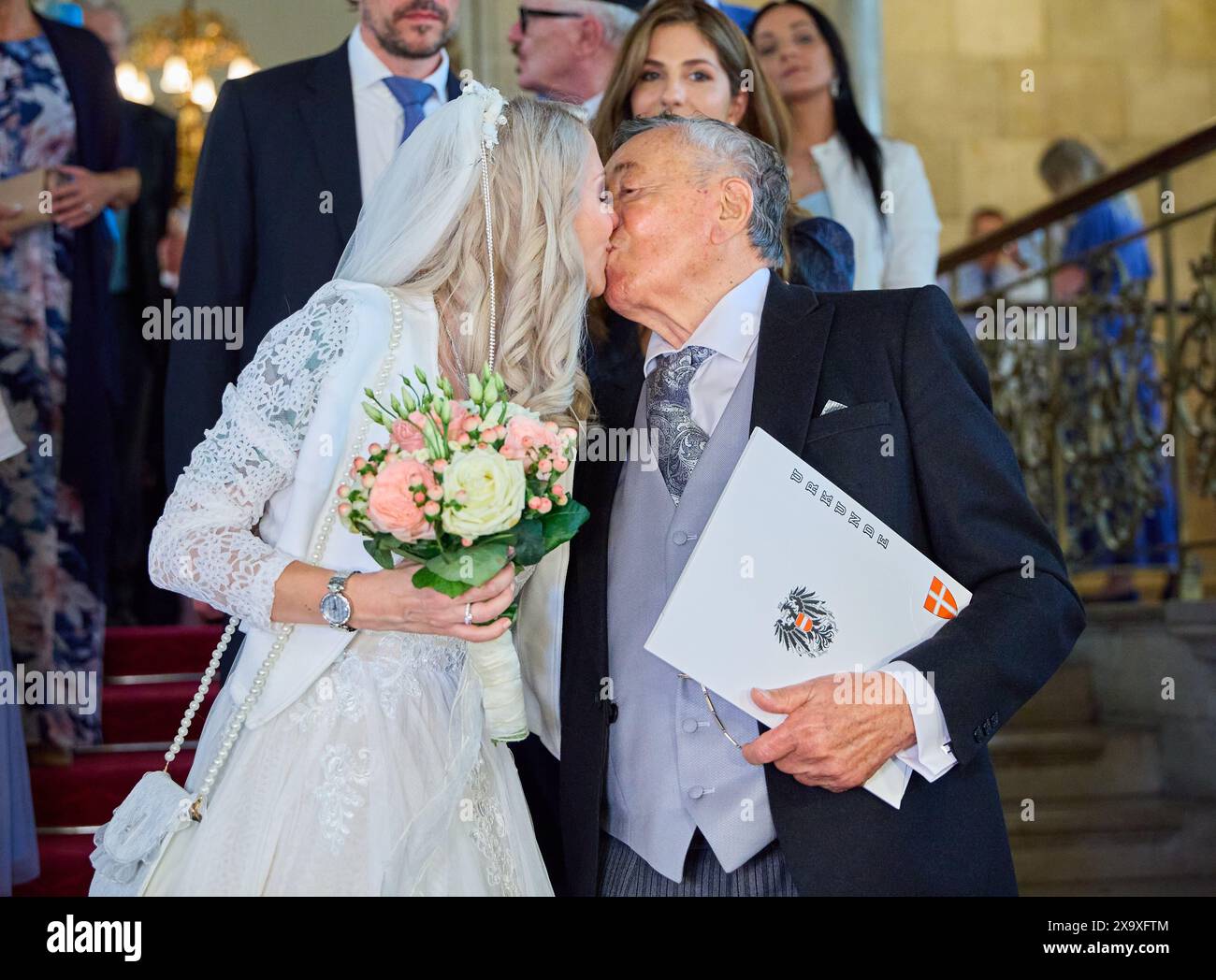 Vienna, Austria. 01st June, 2024. Richard Lugner marries for the 6th ...
