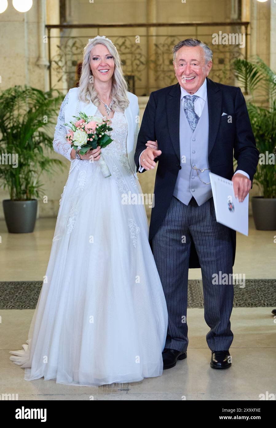 Vienna, Austria. 01st June, 2024. Richard Lugner marries for the 6th ...
