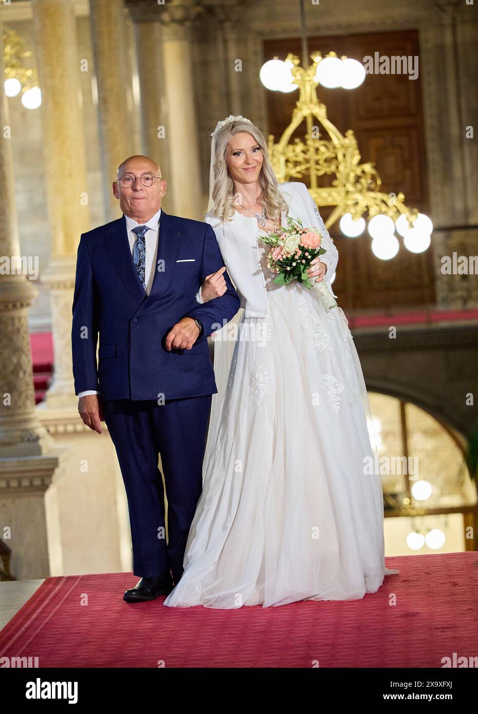 Vienna, Austria. 01st June, 2024. Richard Lugner marries for the 6th ...