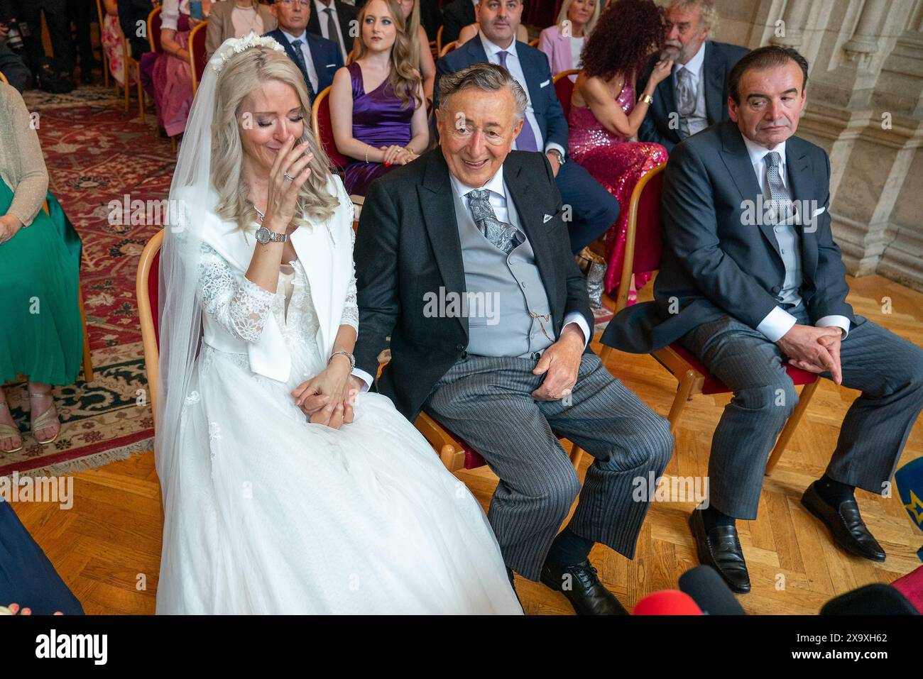 Vienna, Austria. 01st June, 2024. Richard Lugner marries for the 6th ...