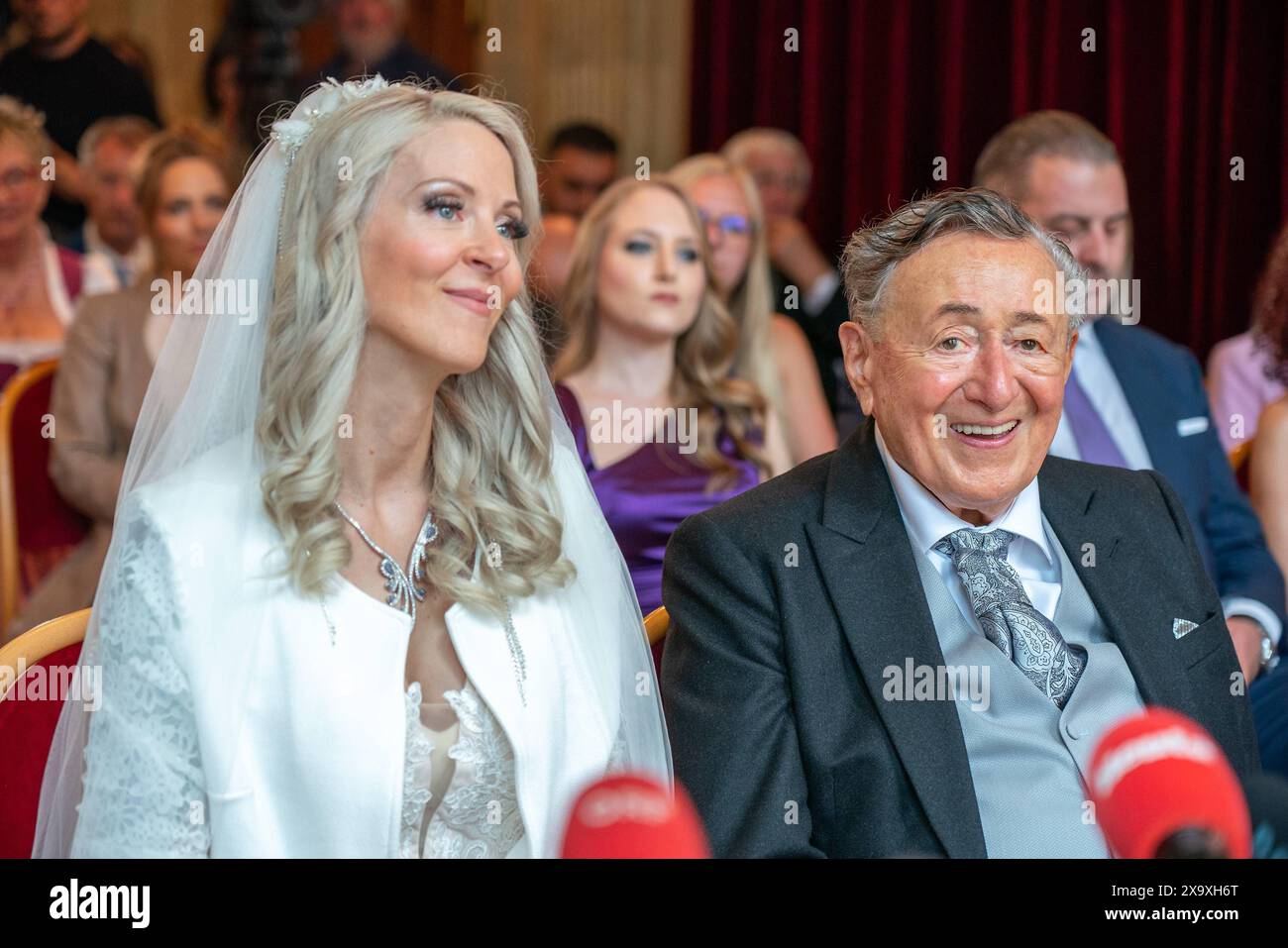 Vienna, Austria. 01st June, 2024. Richard Lugner marries for the 6th ...