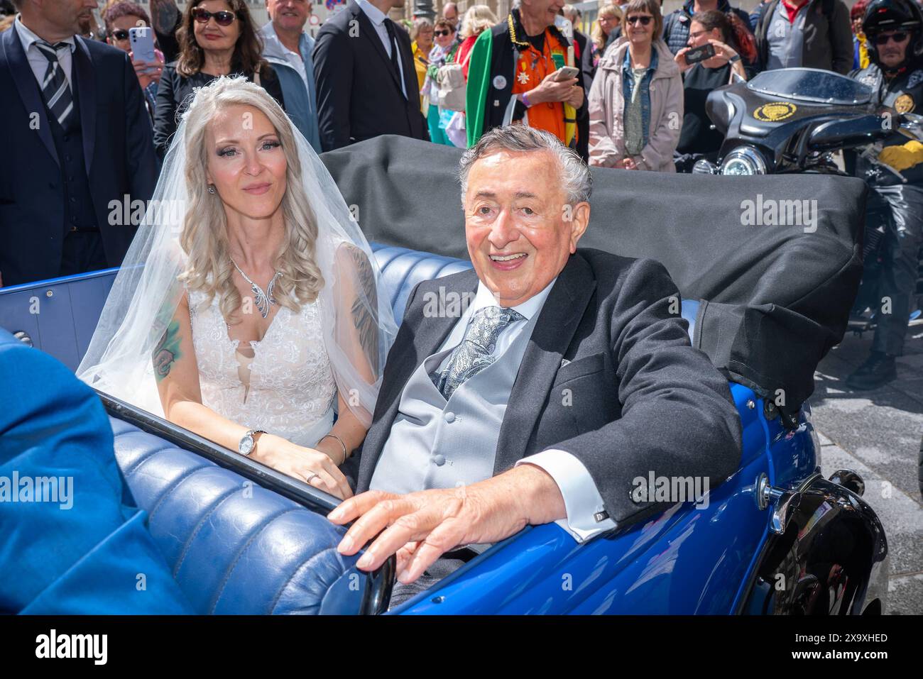 Vienna, Austria. 01st June, 2024. Richard Lugner marries for the 6th ...