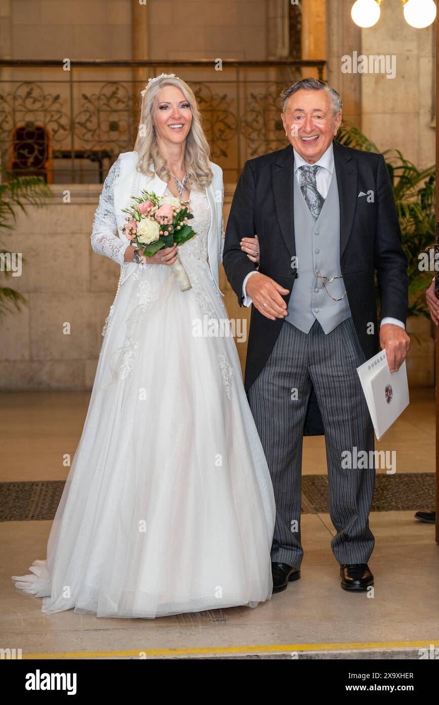 Vienna, Austria. 01st June, 2024. Richard Lugner marries for the 6th ...