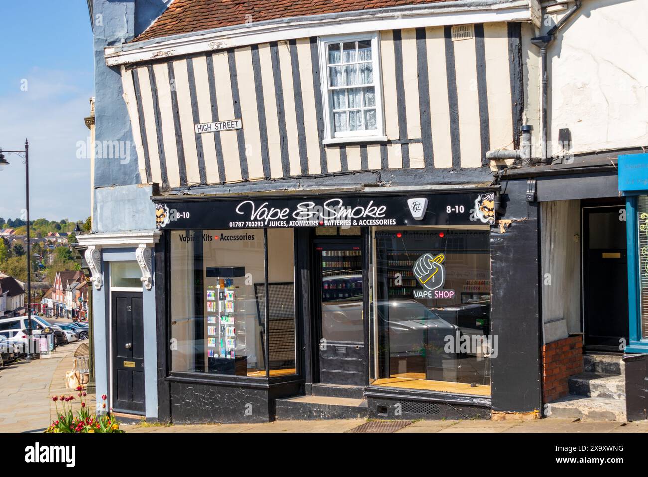 vape shop halstead Vape shop uk hi-res stock photography and images