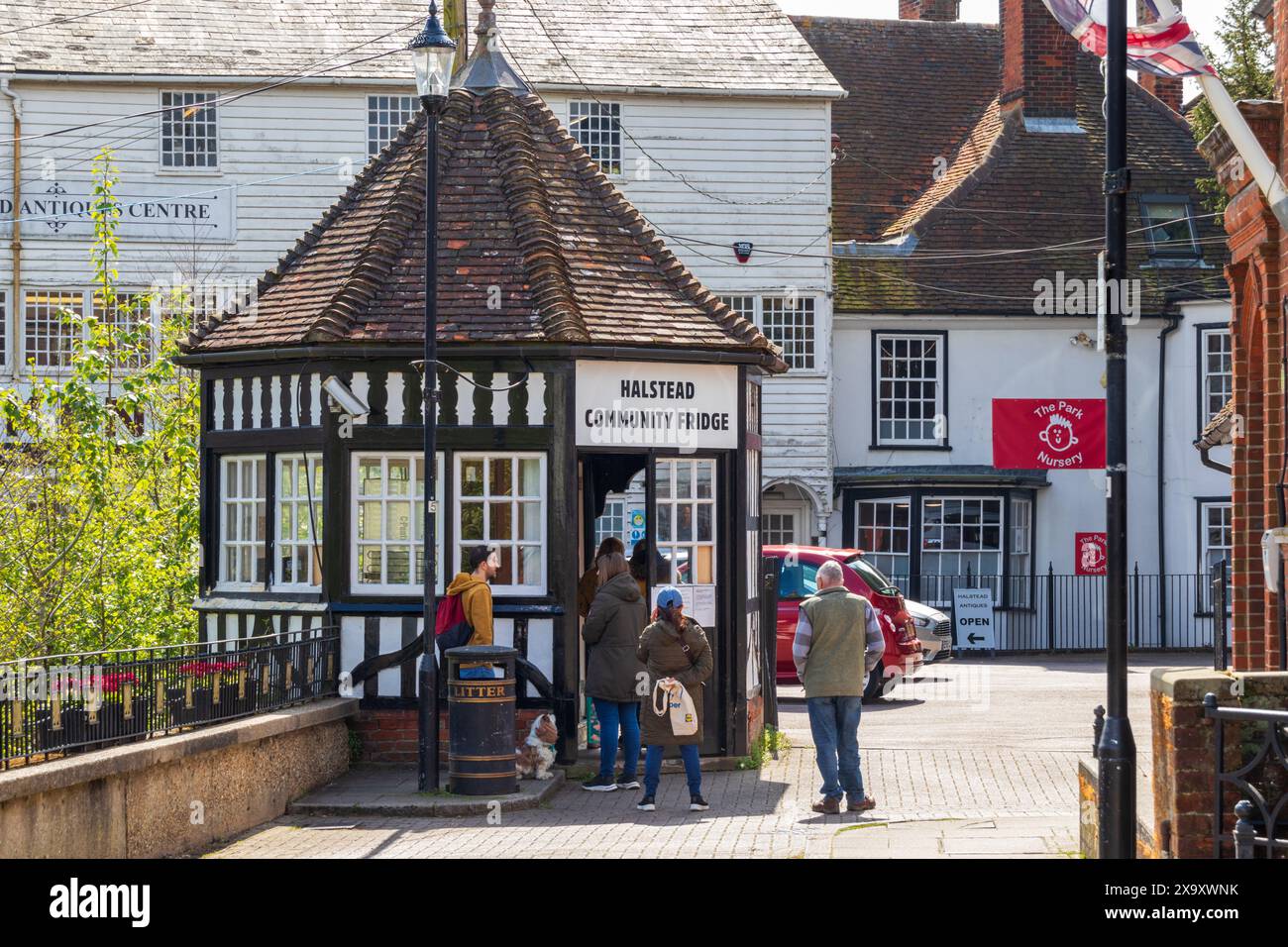 Community Fridge, Halstead, Essex, England, UK Stock Photo - Alamy