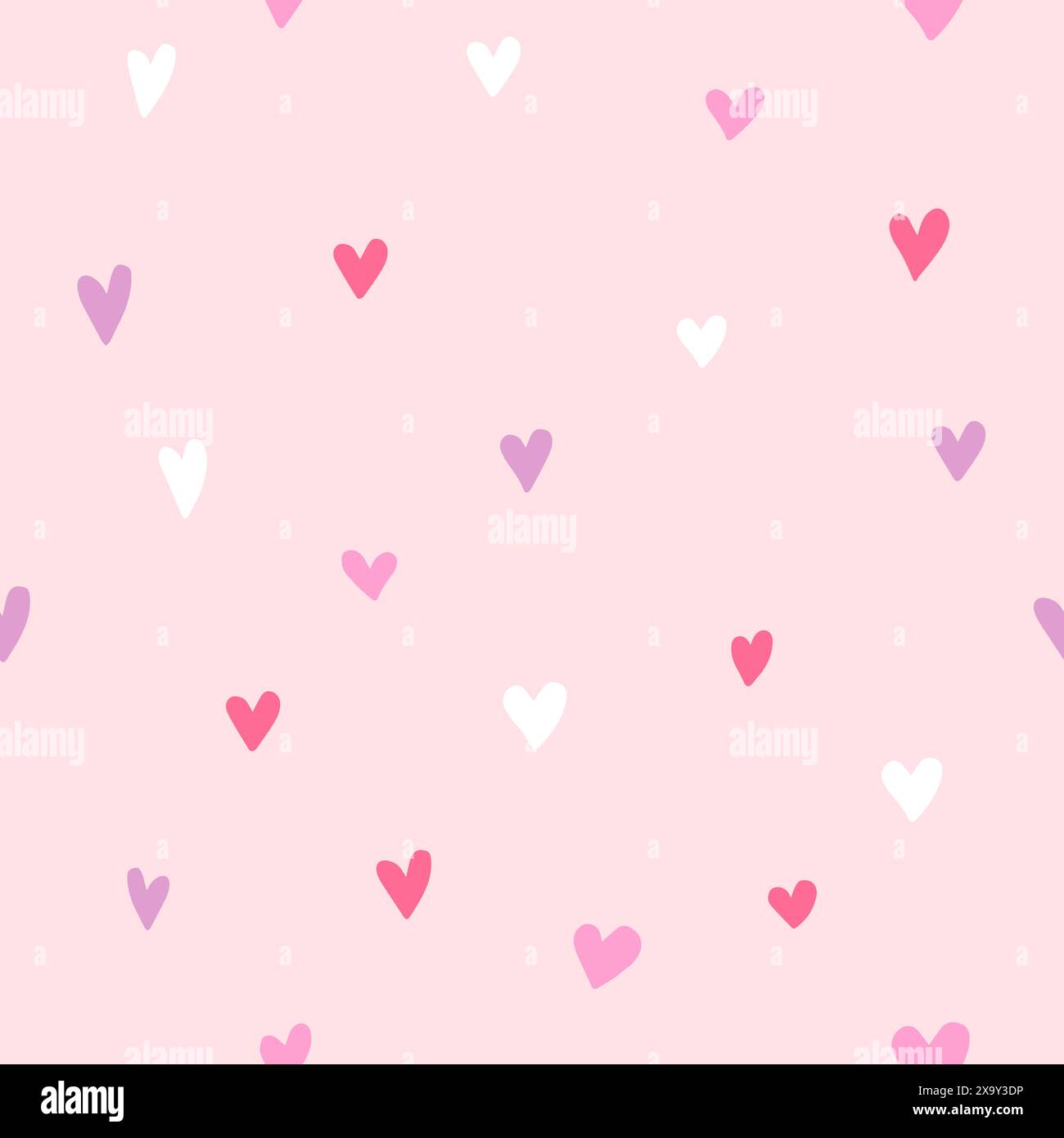 Hearts - seamles pattern background Stock Vector