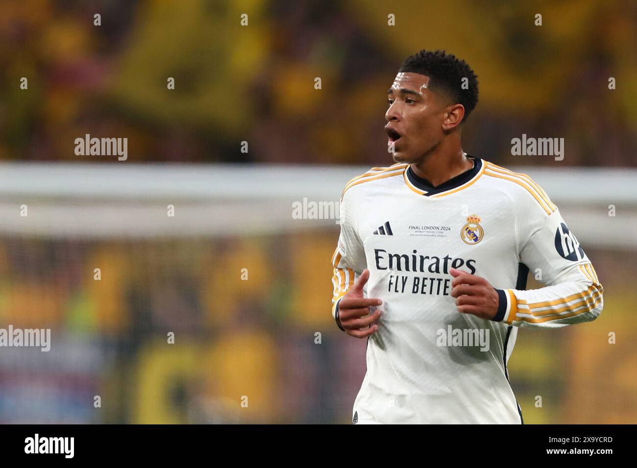 Jude Bellingham of Real Madrid Borussia Dortmund v Real Madrid, UEFA