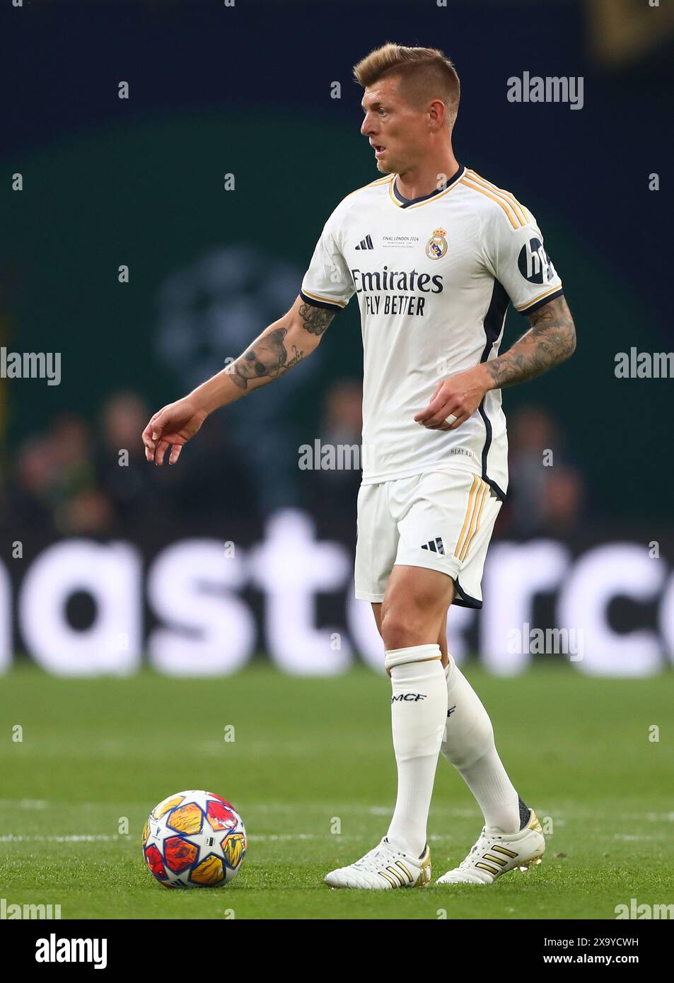 Toni Kroos of Real Madrid Borussia Dortmund v Real Madrid, UEFA