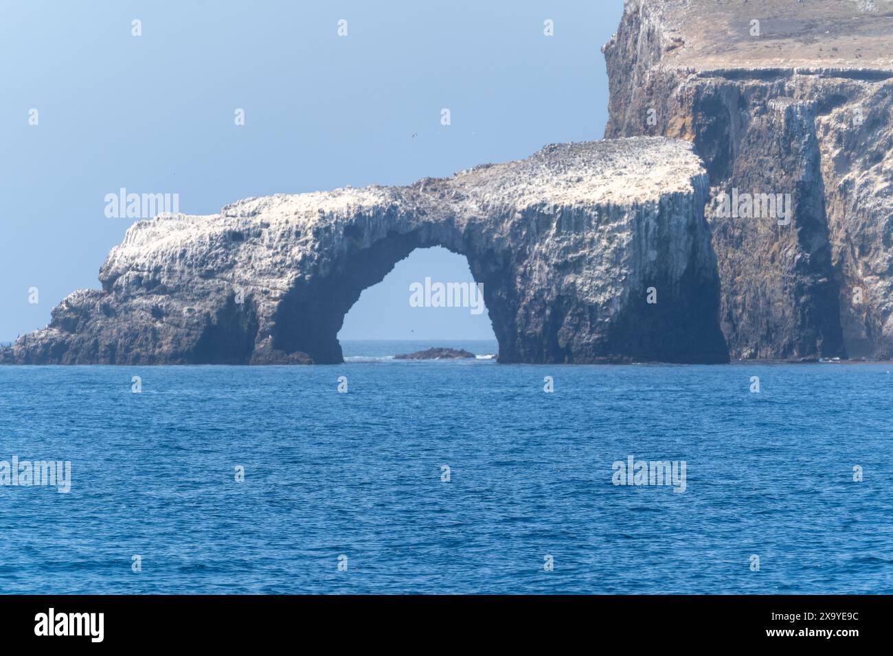 The Stone Arch at Channel Islands National Park, CA, USA Stock Photo