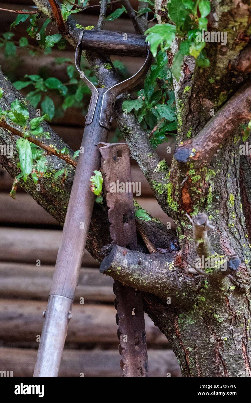 Shovel handle hi-res stock photography and images - Alamy