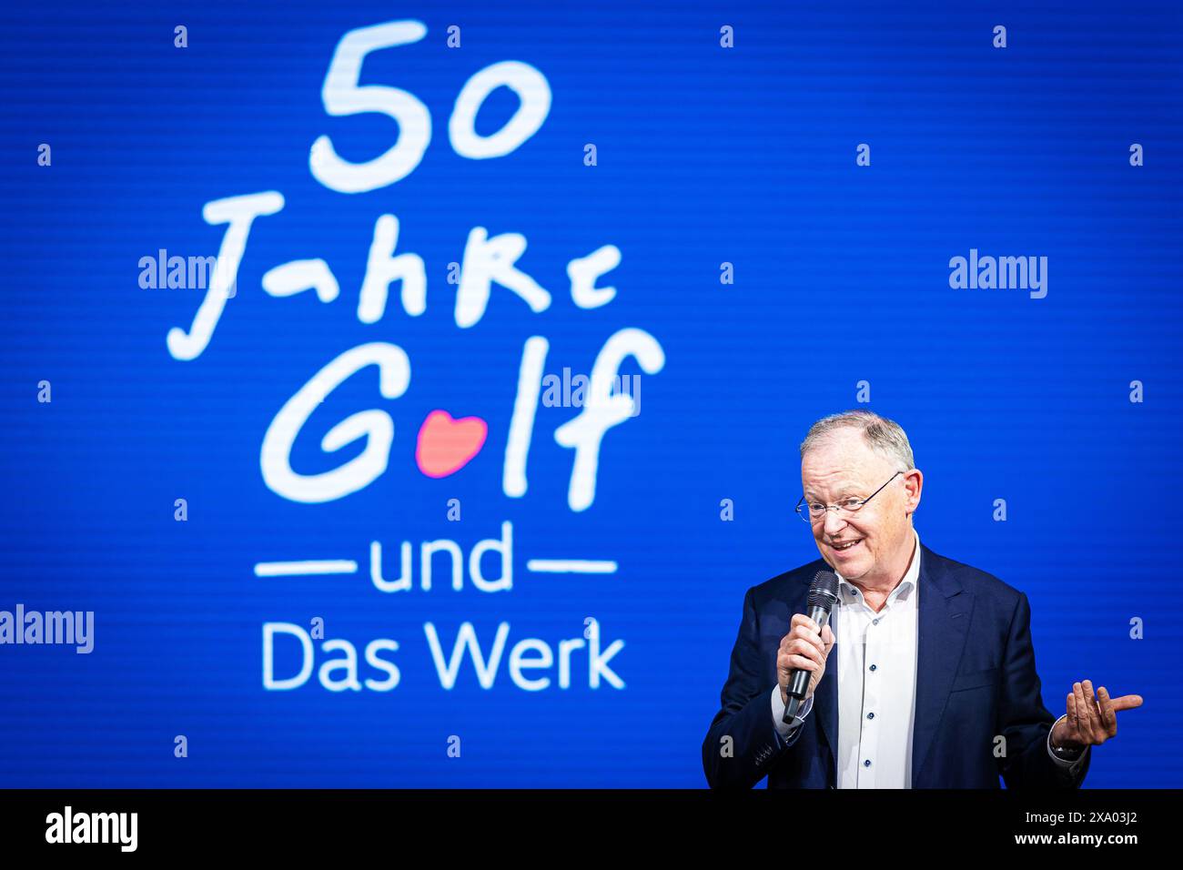 03 June 2024 Lower Saxony Wolfsburg: Stephan Weil (SPD) Minister