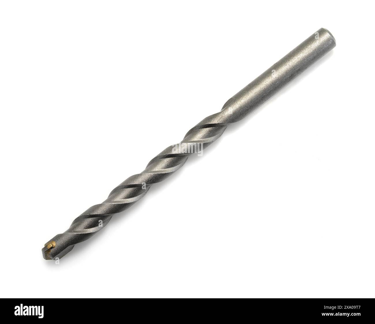 Concrete drill bits concrete drill bit isolated on white stock photo