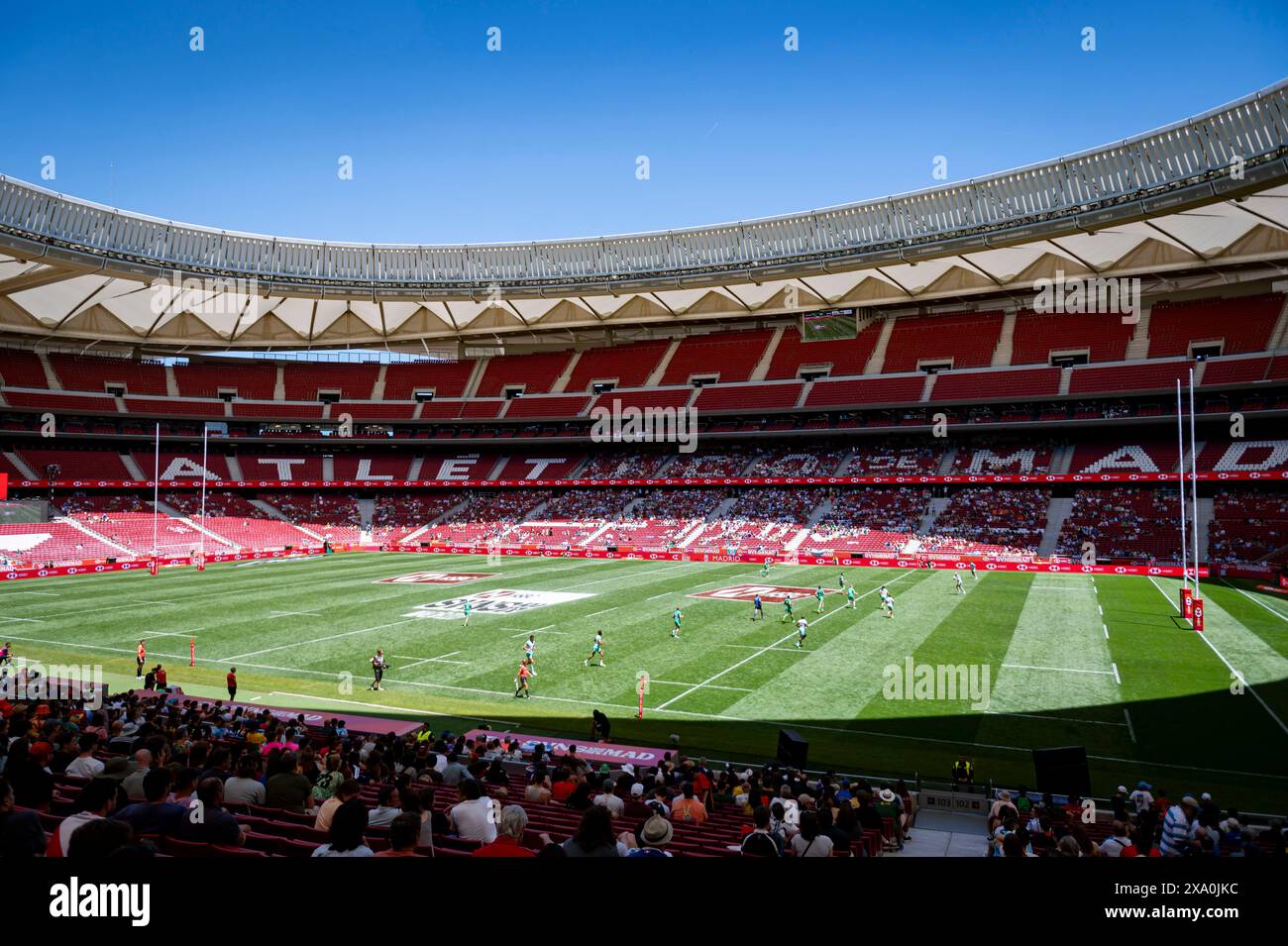 June 2, 2024, Madrid, Madrid, Spain A general view of the stadium during the match between
