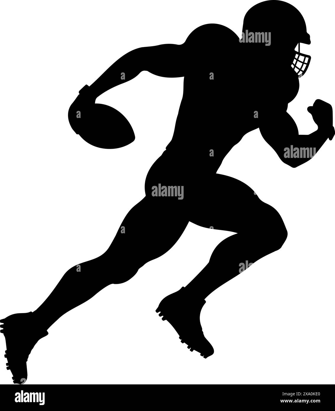 silhouette-of-a-american-football-player-in-action-vector-illustration