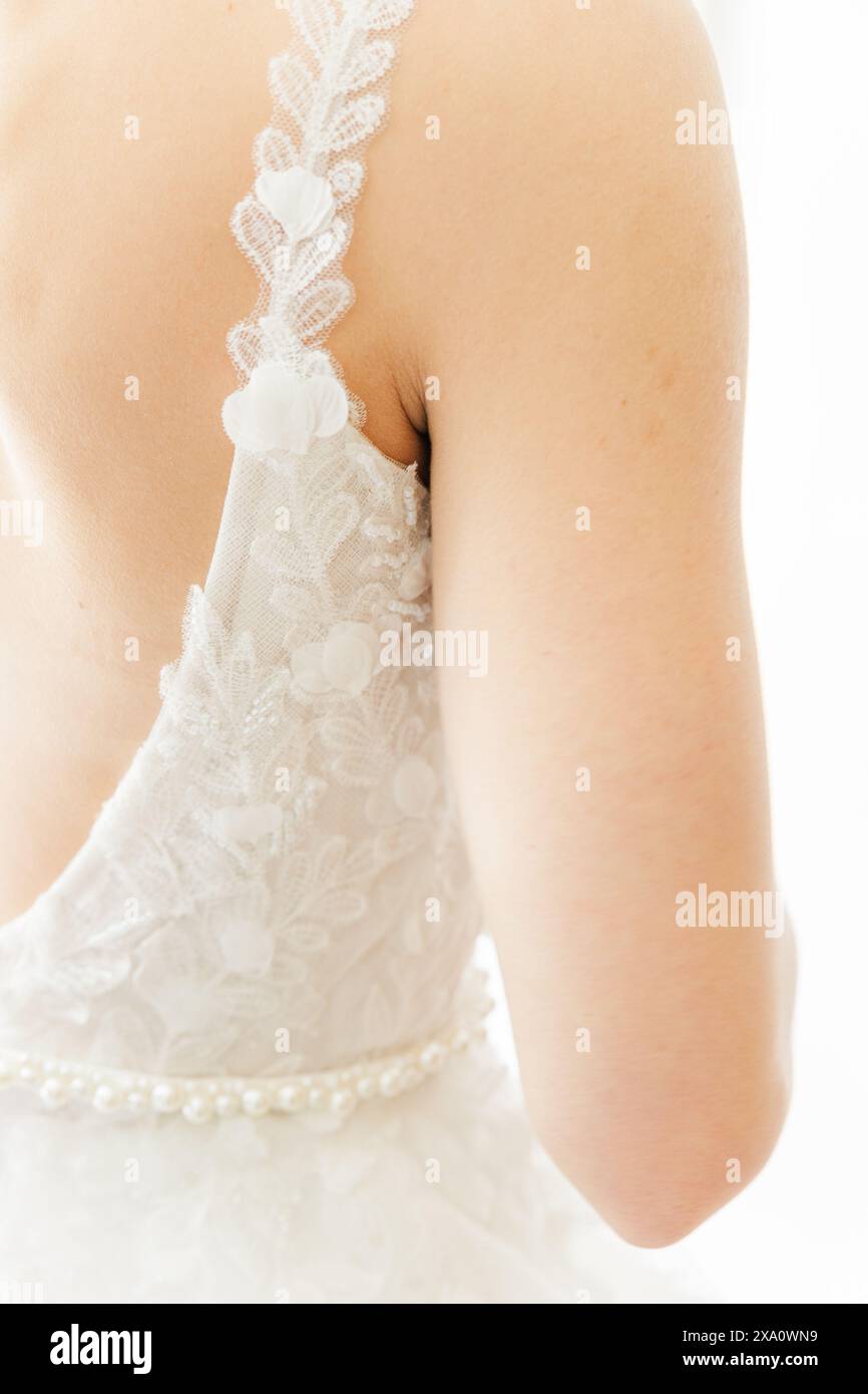 Gown texture hi-res stock photography and images - Alamy
