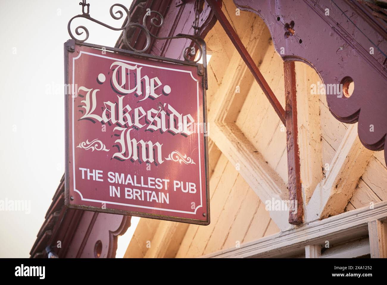 Southport, Sefton, Merseyside. The Lakeside inn Stock Photo