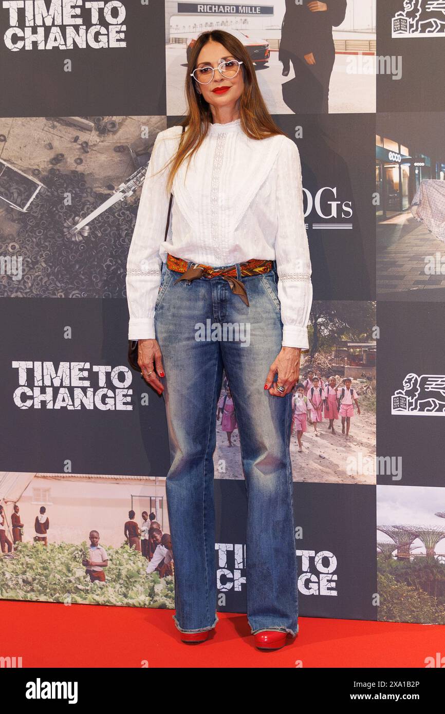 Elda Alvigini during the Photocall of the movie TIME TO CHANGE, 3 June ...