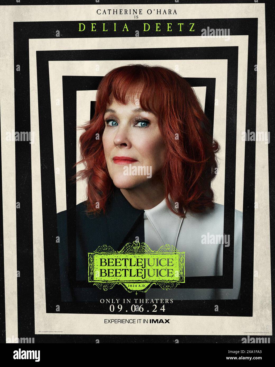 BEETLEJUICE BEETLEJUICE, (aka BEETLEJUICE 2), US character poster