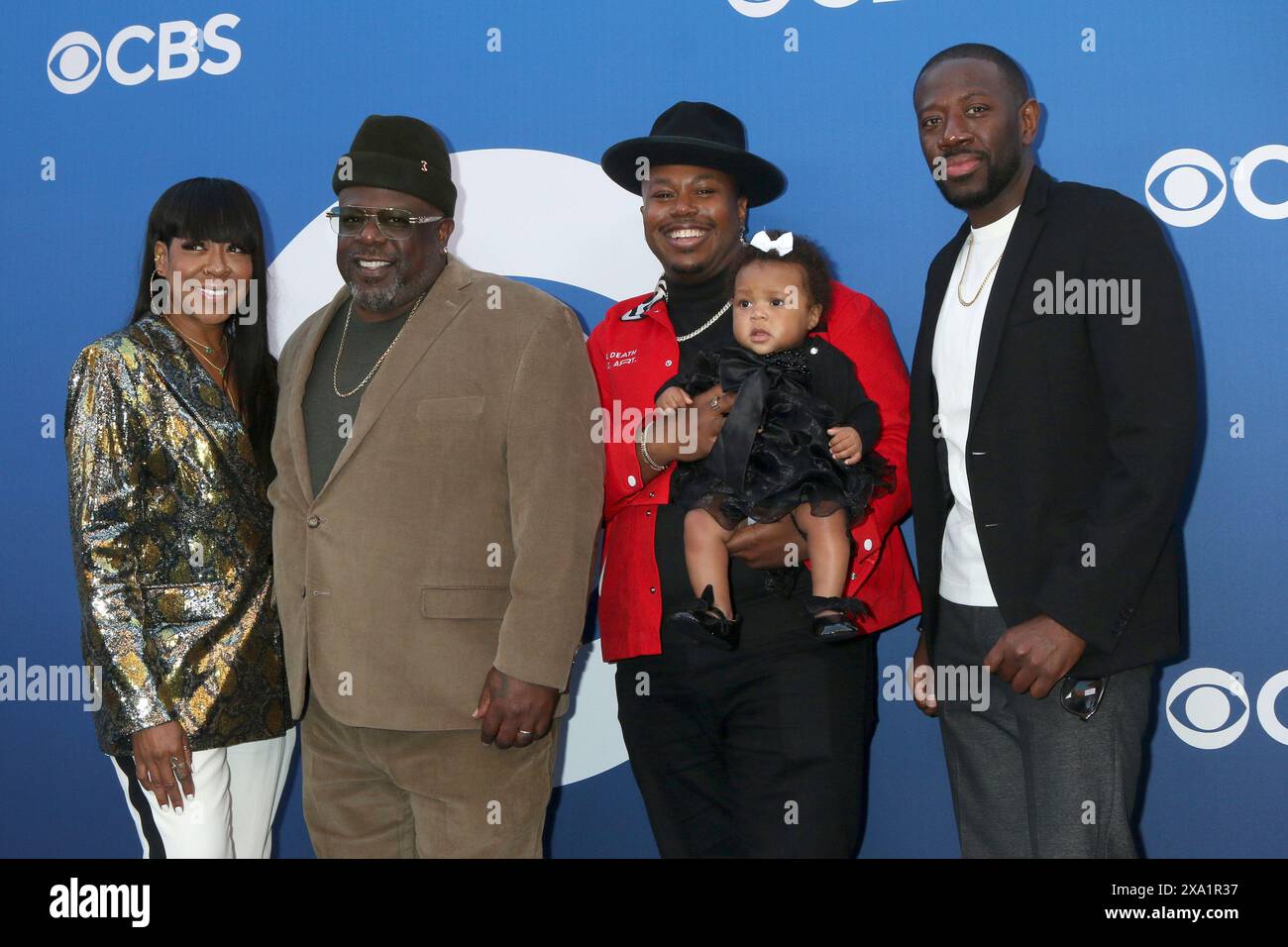 CBS Fall Preview Party at the Paramount Studios on May 2, 2024 in Los Angeles, CA Featuring: Tichina Arnold, Cedric the Entertainer, Marcel Spears, Nola Spears, Sheaun McKinney Where: Los Angeles, California, United States When: 03 May 2024 Credit: Nicky Nelson/WENN Stock Photo