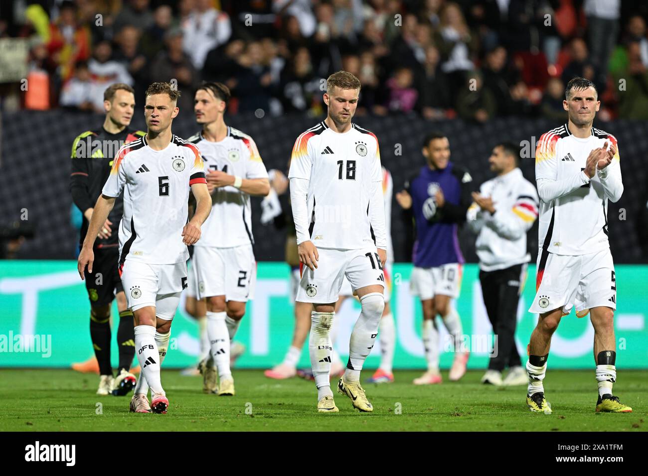 03 June 2024, Bavaria, Nuremberg: Soccer: International match, Germany ...