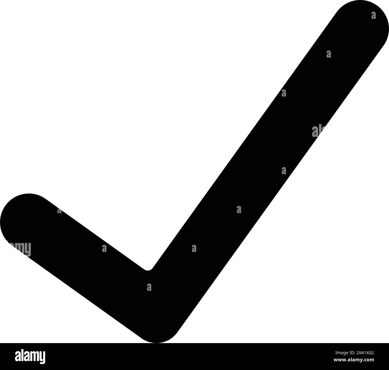 check mark icon simple illustration design Stock Vector Image & Art - Alamy