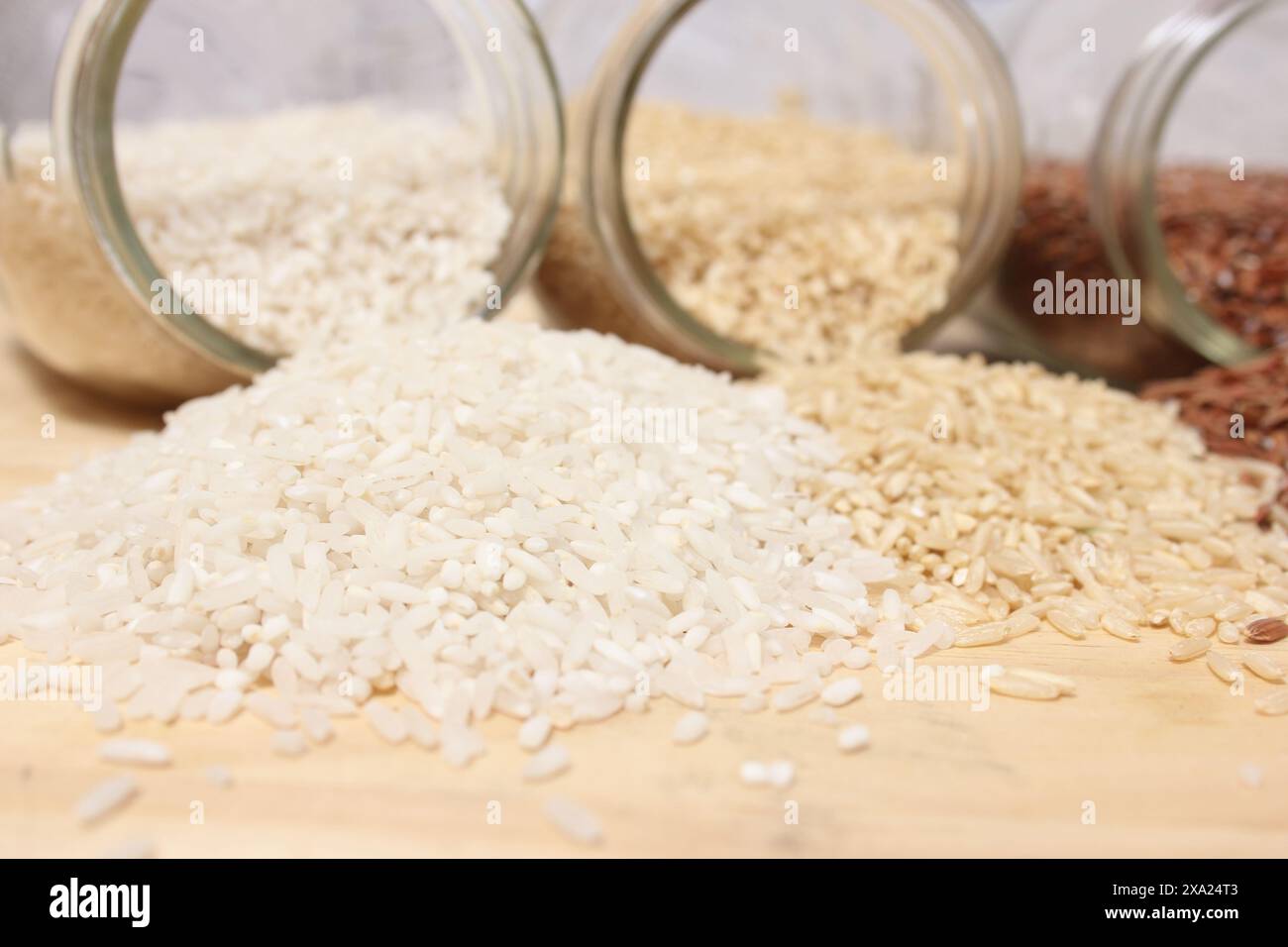 Assorted White Rice Assorted plant varieties hi-res stock photography and images - Alamy