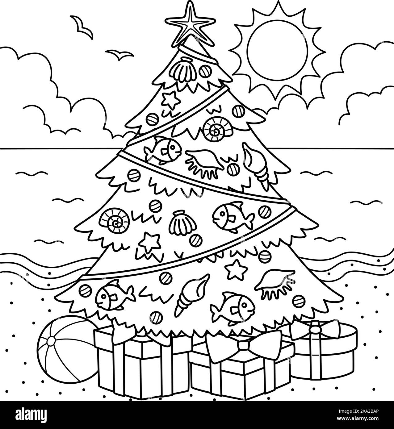 christmas-in-july-christmas-tree-coloring-page-stock-vector-image-art