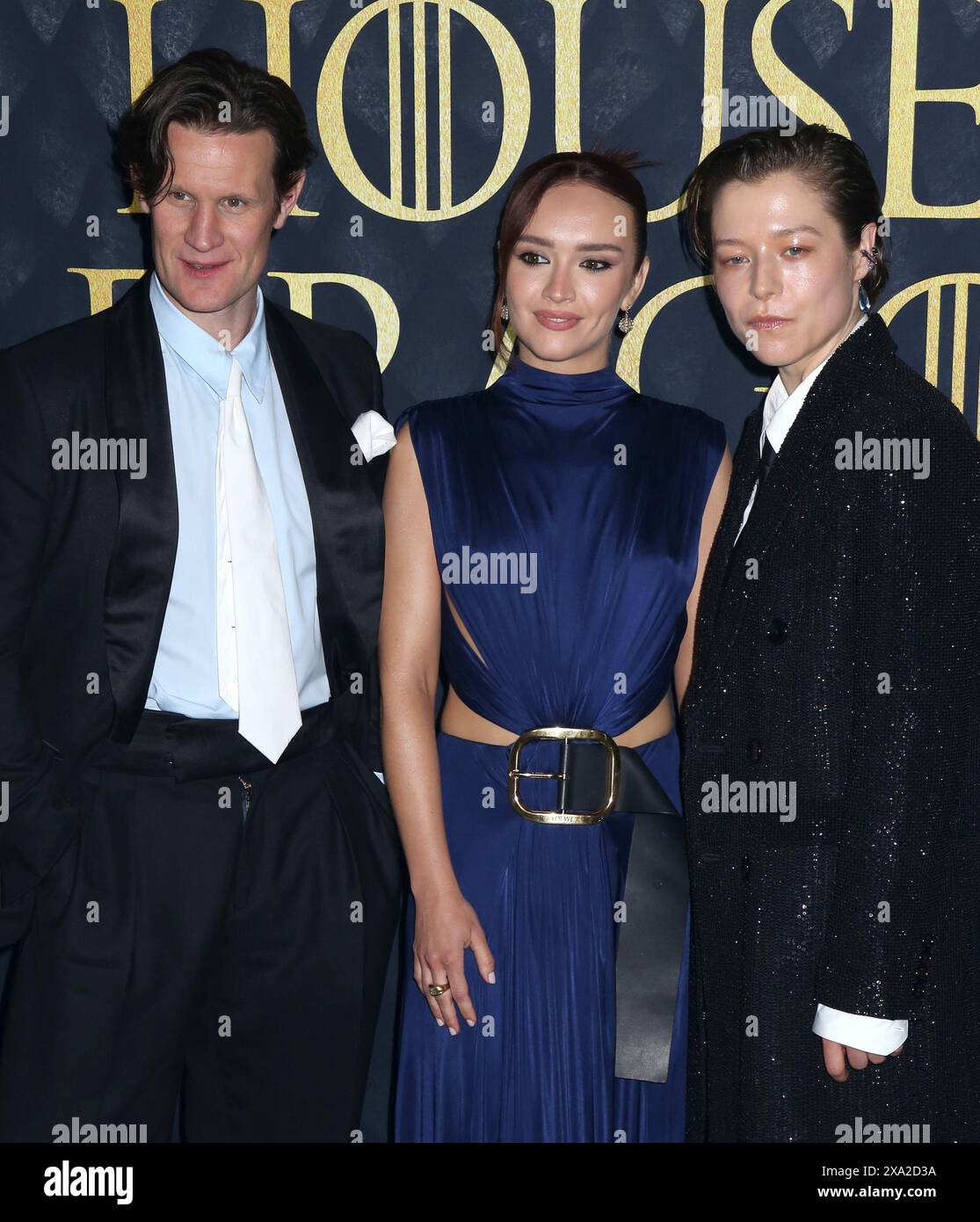 New York City, USA. 03rd June, 2024. Matt Smith, Olivia Cooke and Emma D