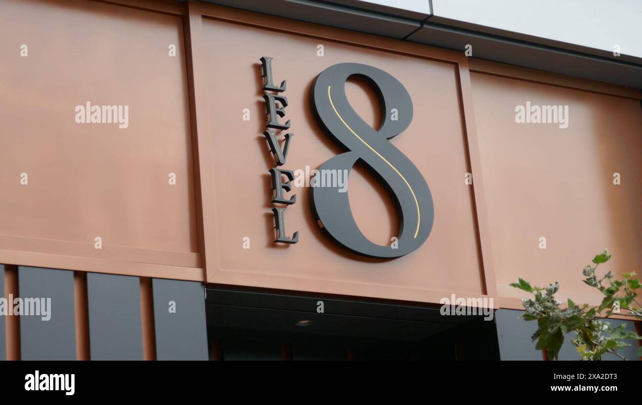 Los Angeles, California, USA 2nd June 2024 Level 8 Restaurant and Club