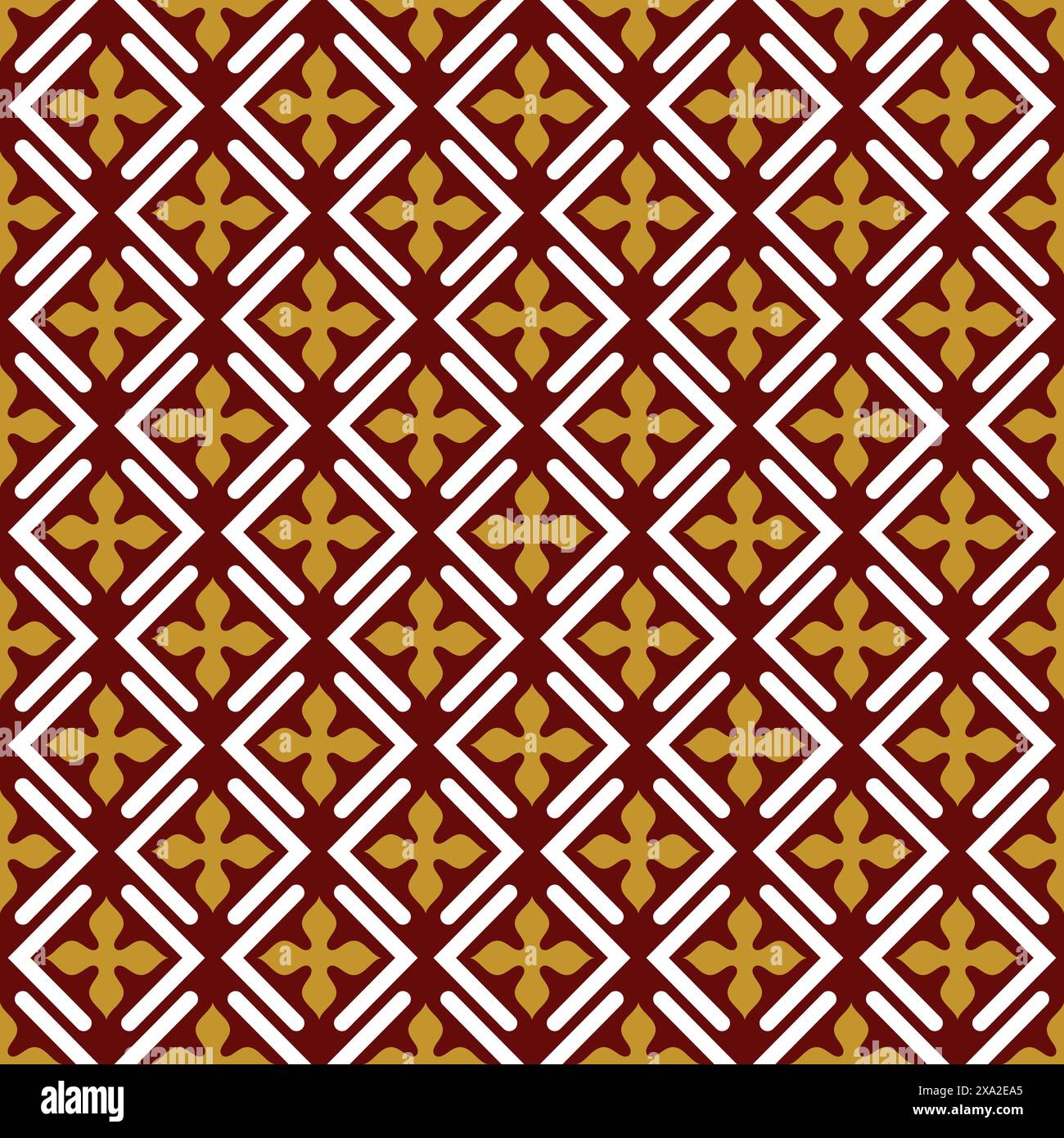 Floor tile seamless pattern, Geometric Seamless Pattern, Background Vintage Stock Vector
