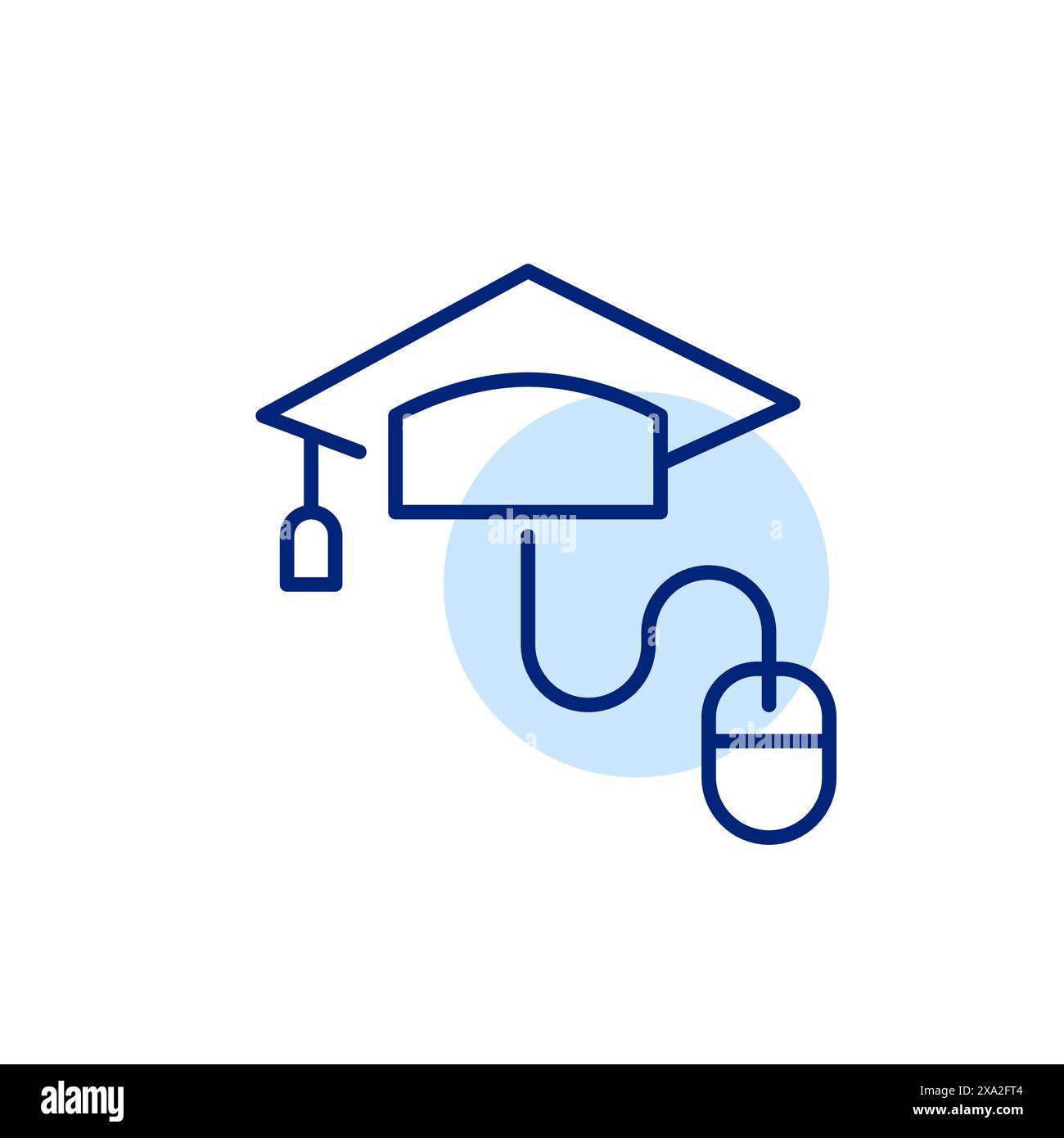 E learning cyber Stock Vector Images - Alamy