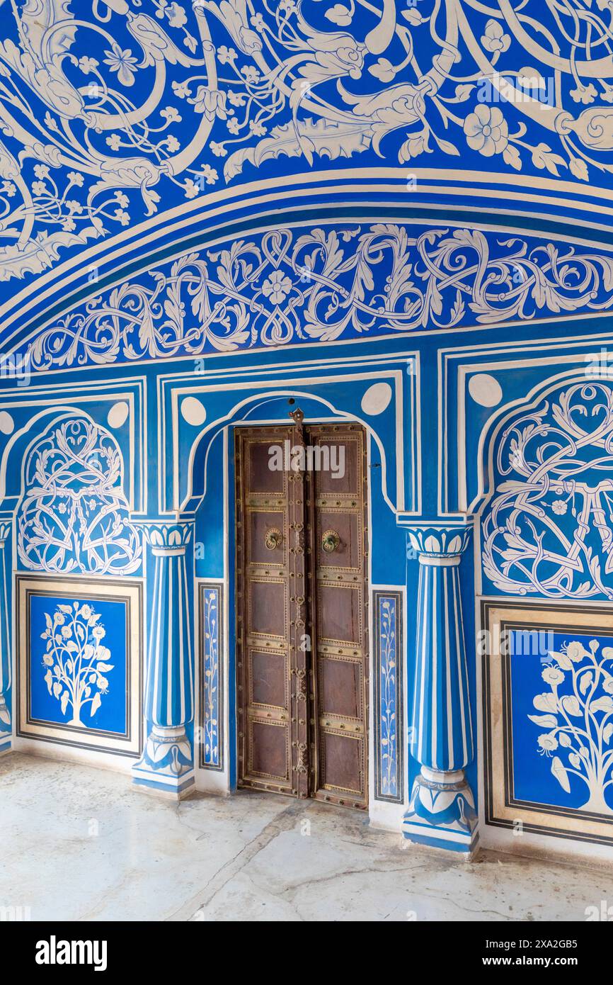Chhavi Niwas, The Blue Room at The City Palace, City Palace, Jaipur ...
