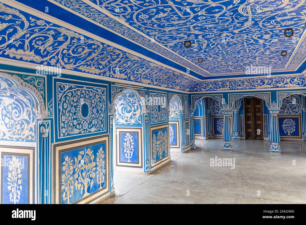 Chhavi Niwas, The Blue Room at The City Palace, City Palace, Jaipur ...