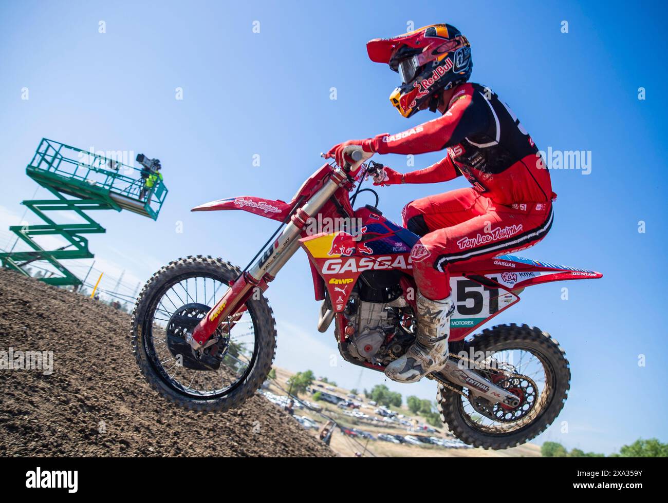 June 01 2024 Sacramento, CA USA Justin Barcia Troy Lee Designs/Red Bull