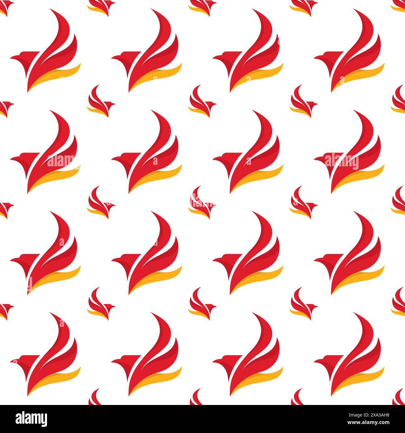 Eagle Seamless Pattern, Modern and Great for background Stock Vector