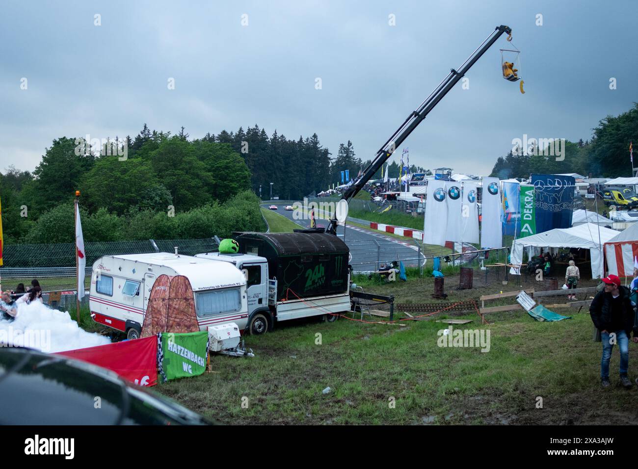 Zeltplatz hi-res stock photography and images - Alamy