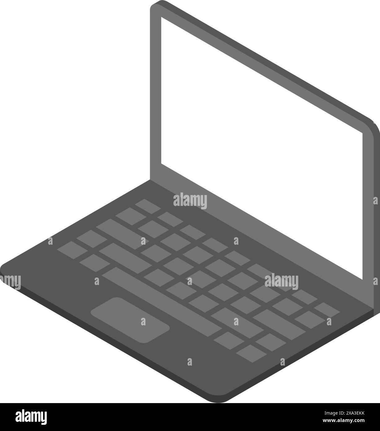 Scrolling laptop touchpad Stock Vector Images - Alamy