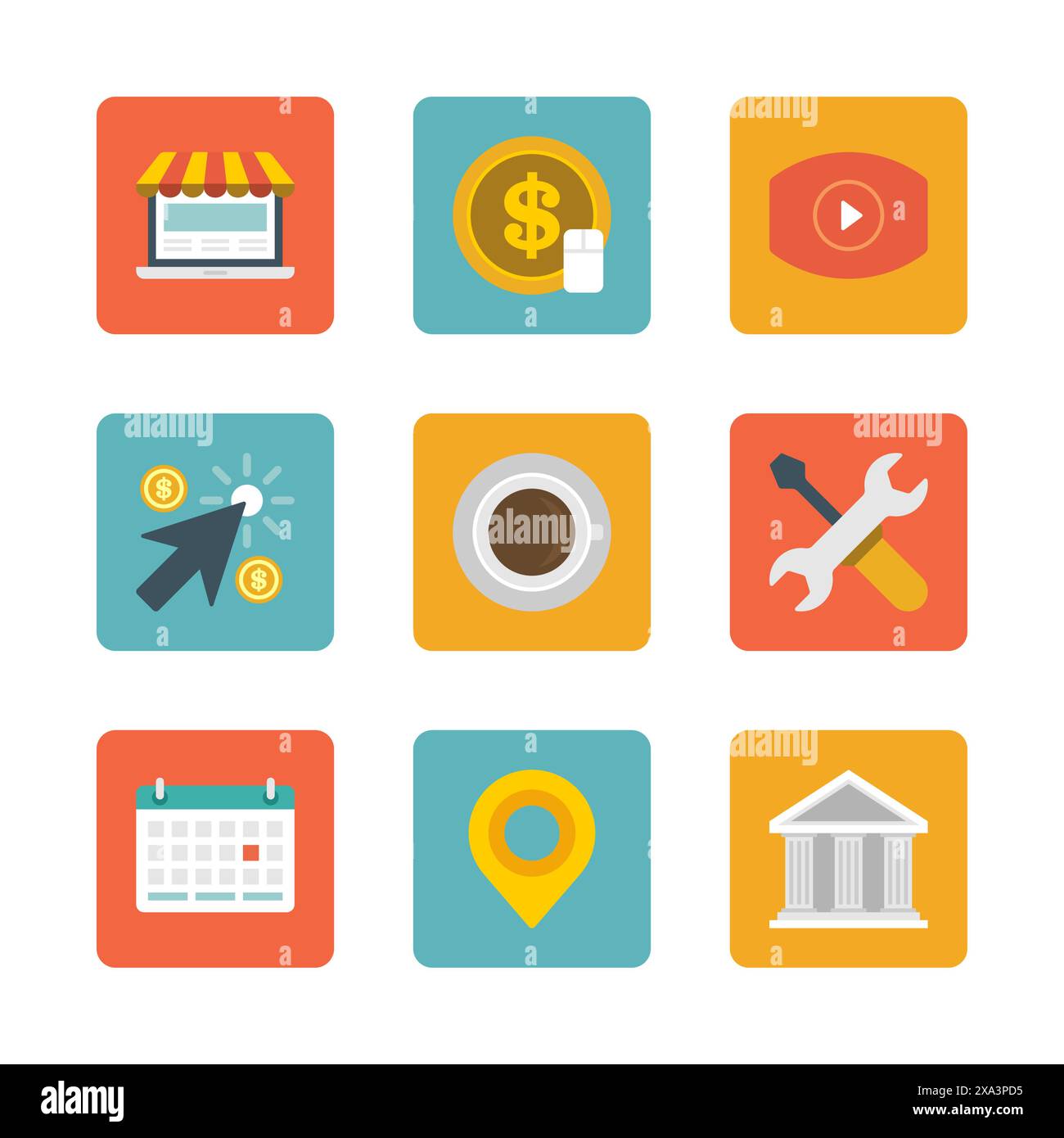 Digital cursor map Cut Out Stock Images & Pictures - Alamy