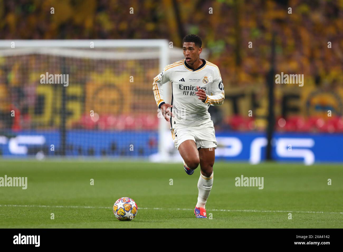 Jude Bellingham of Real Madrid Borussia Dortmund v Real Madrid, UEFA
