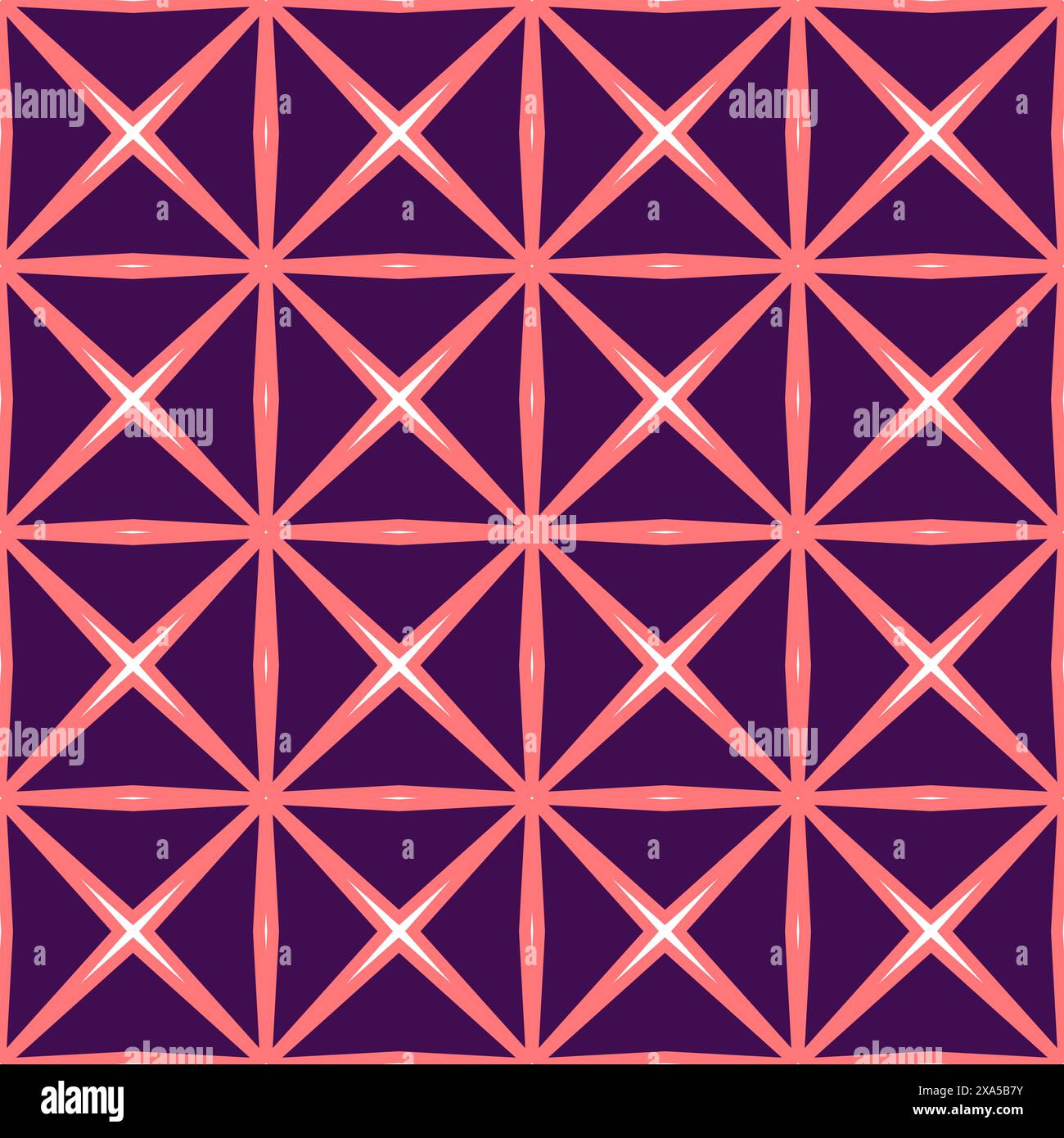 Vibrant pattern of purple shapes hi-res stock photography and images ...