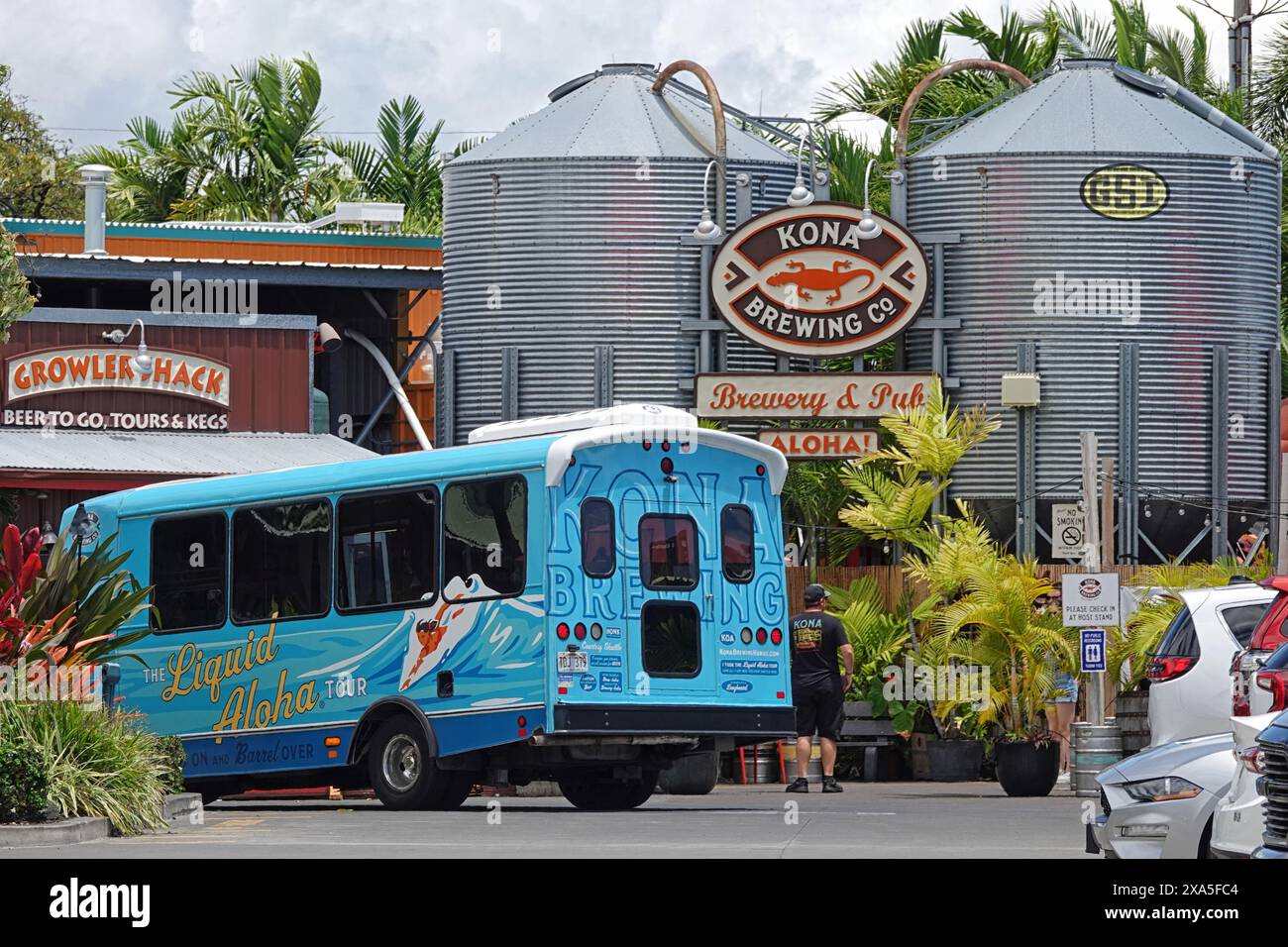 KailuaKona, Hawaii, USA May 13, 2024 The Kona Brewing Co. Brewery