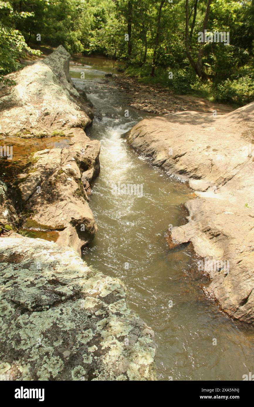 Bedford, VA, U.S.A. View of the Big Otter River at Claytor Nature