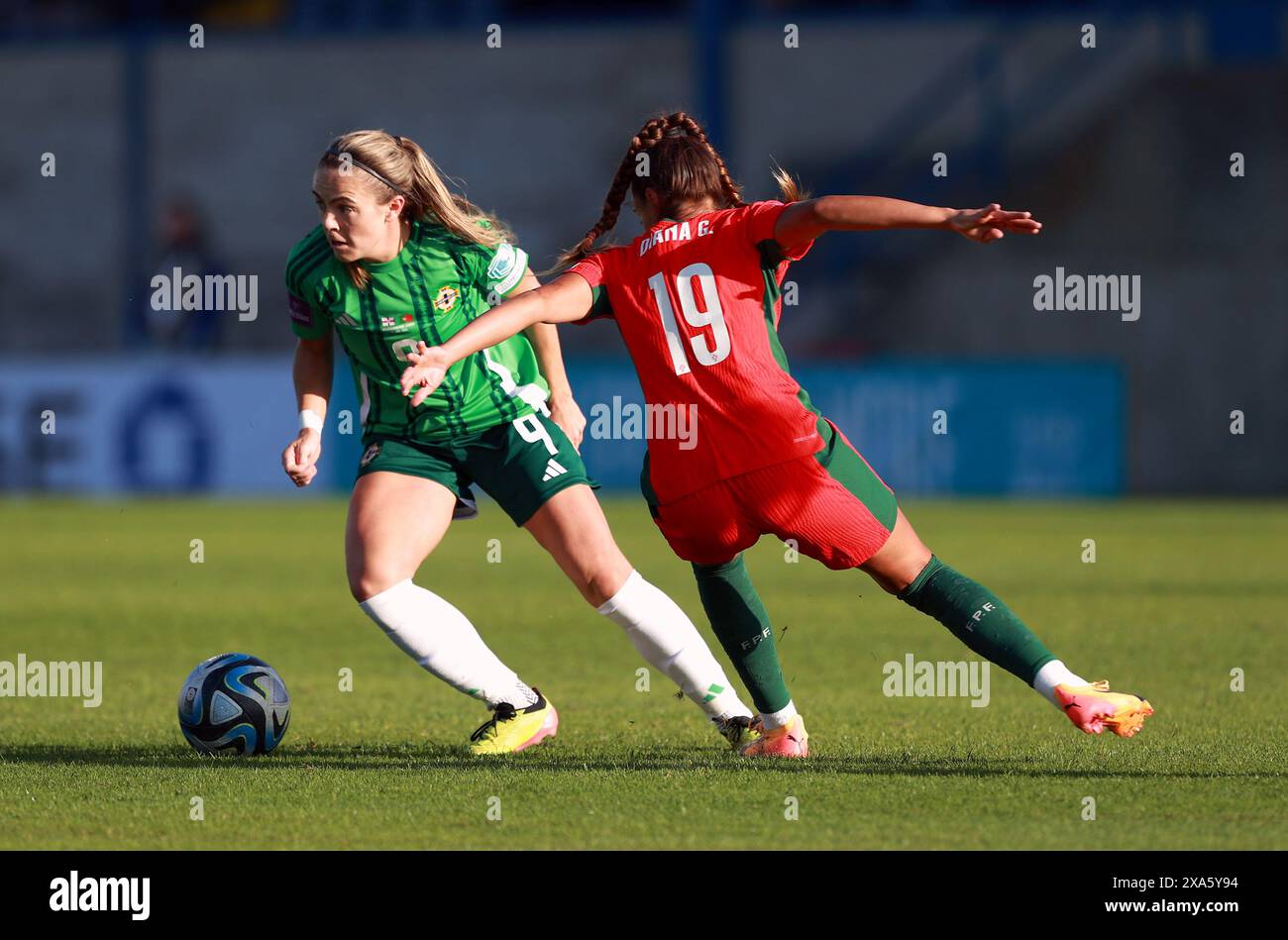 Northern Ireland's Simone Magill during the UEFA Women's Euro 2025