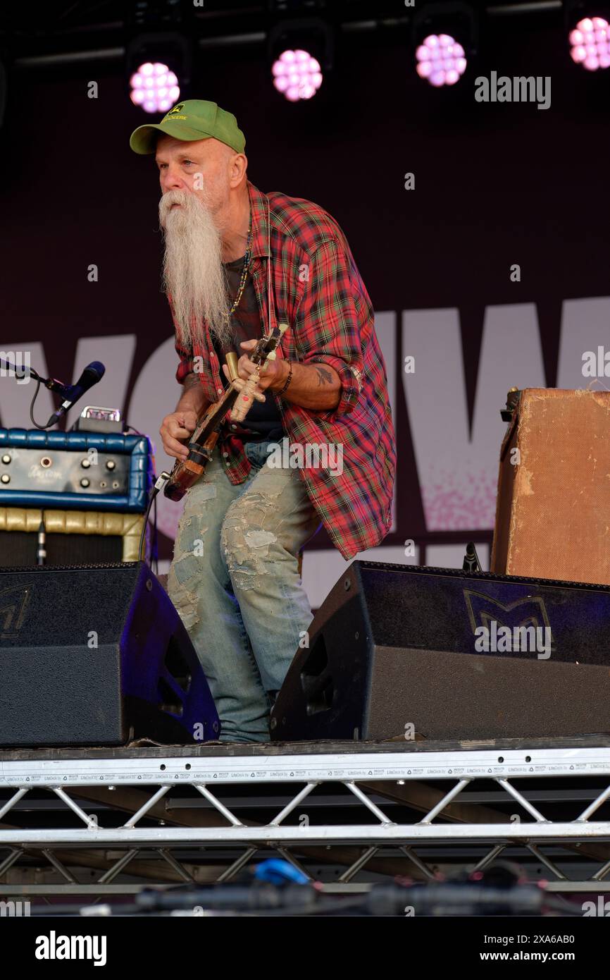 Seasick Steve, Wychwood Festival, Cheltenham, Gloucestershire, UK, 31/05/2024, Credit:Michael Palmer/17�Թ����� Live News Stock Photo