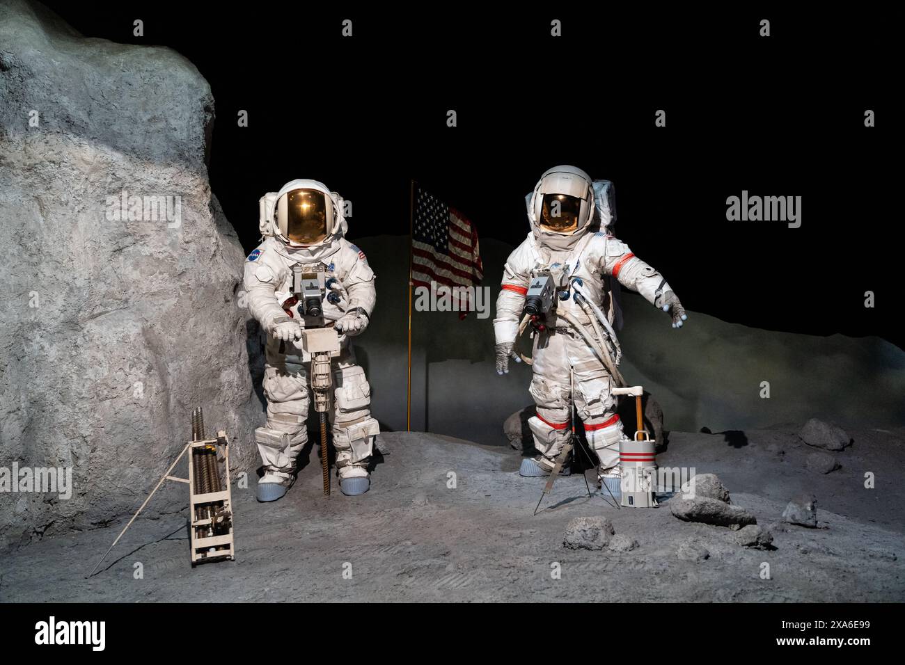 Astronauts At Space Center