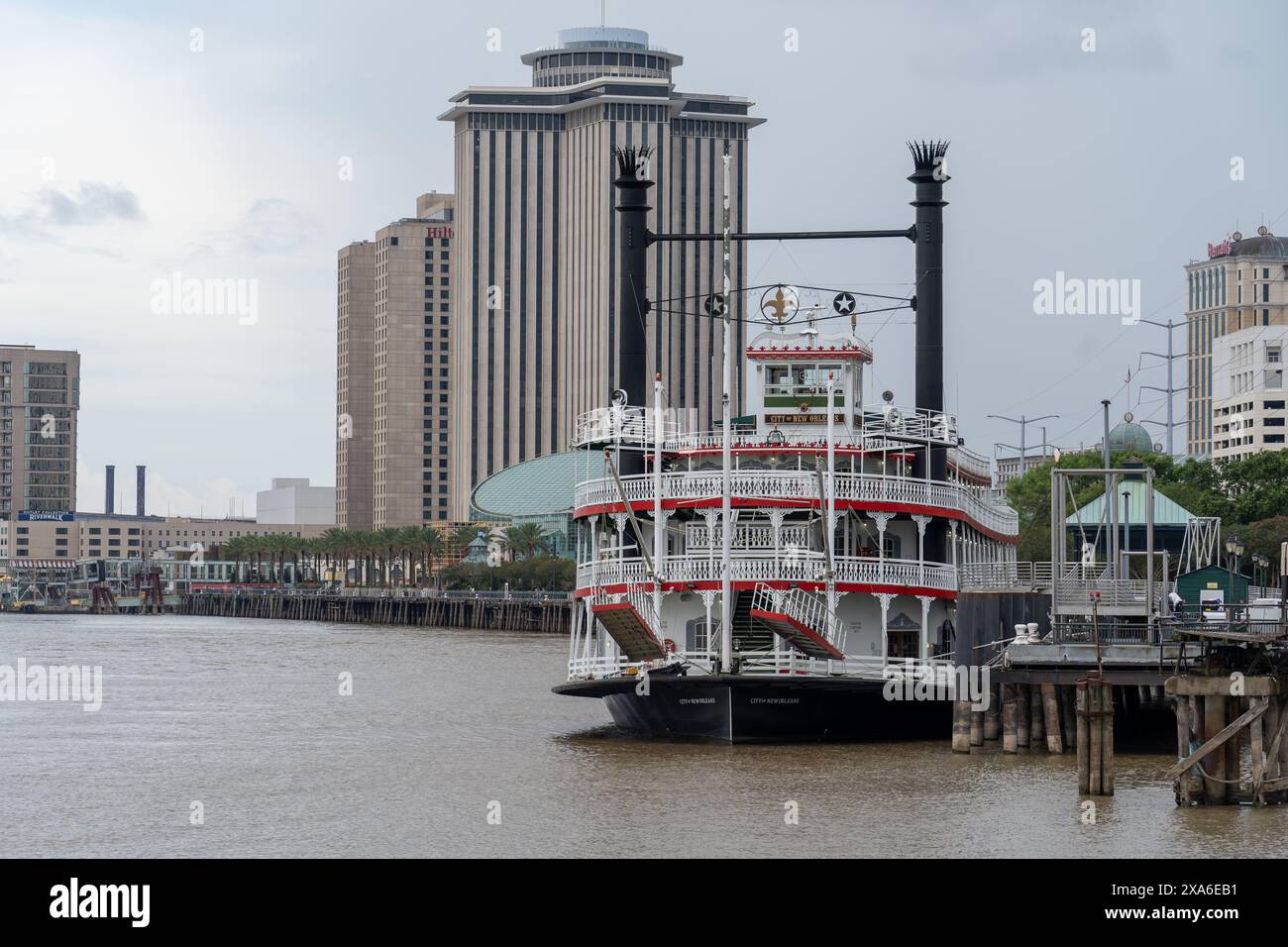 The Steamboat Natchez in New Orleans, Louisiana, USA Stock Photo - Alamy