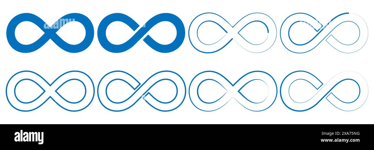 Infinity Symbol, infinity loop or icon, infinity logo infinity sign ...
