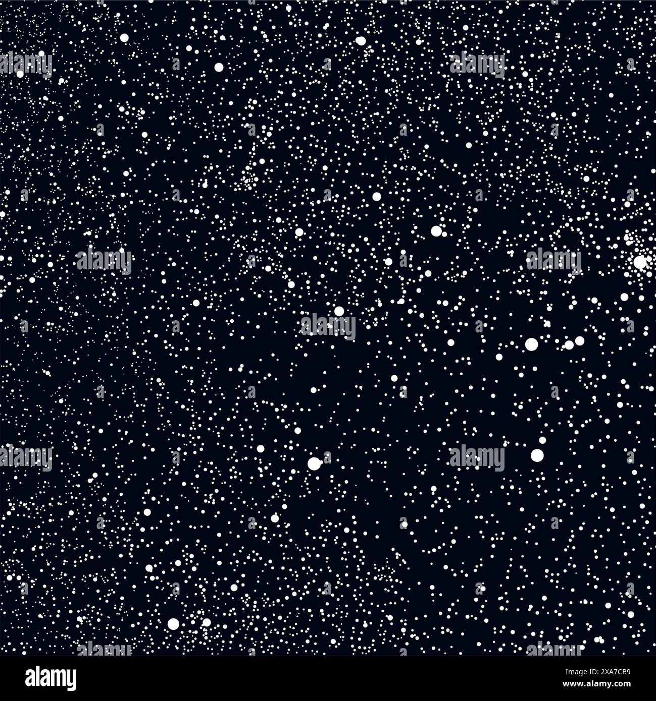 Beautiful deep universe stars seamless pattern Stock Vector